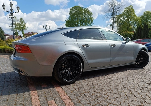 Audi A7 cena 84700 przebieg: 153284, rok produkcji 2012 z Hrubieszów małe 277